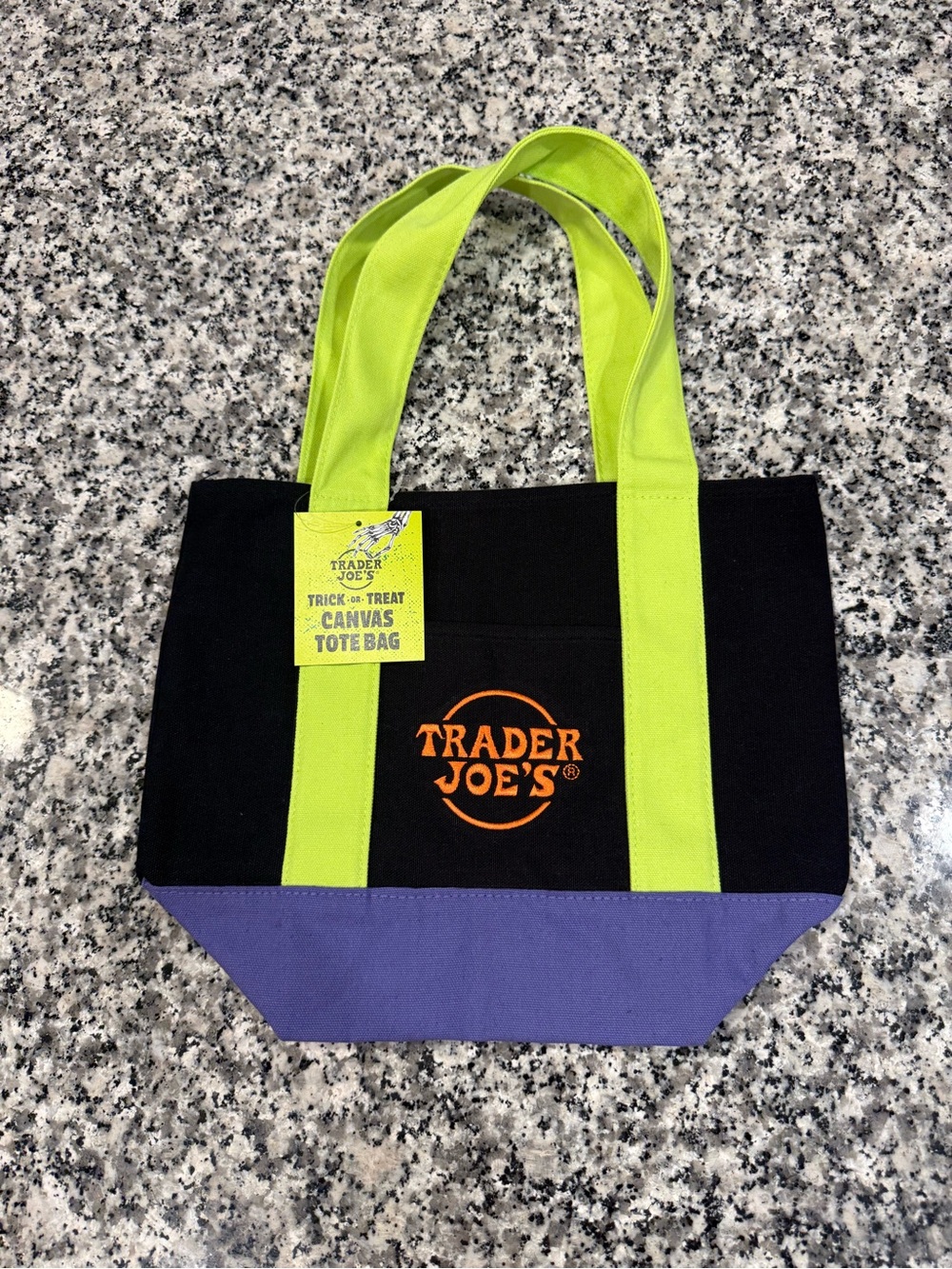 Trader Joe’s mini Halloween tote